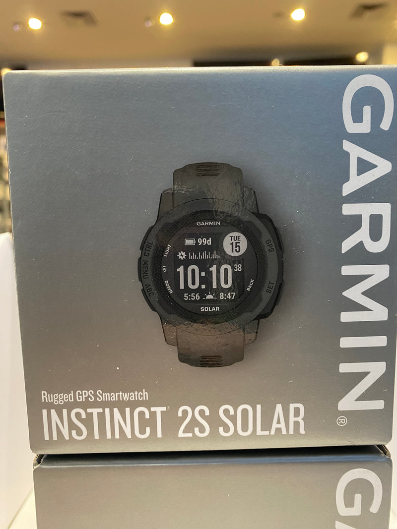 Garmin Instinct 2S Solar GPS Outdoor Smart Watch Graphite 40 MM