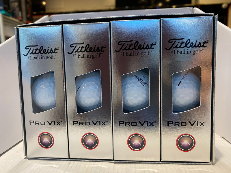 Titleist 2025 Pro V1x High No.(5.6.7.8) Golf Balls (12-ball pack)