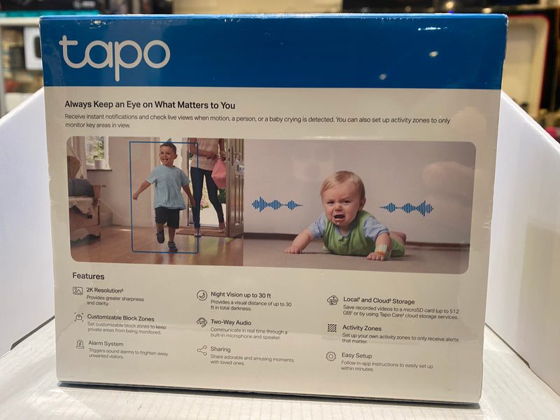 TP-Link Tapo C110 Home Security Wi-Fi Indoor Camera