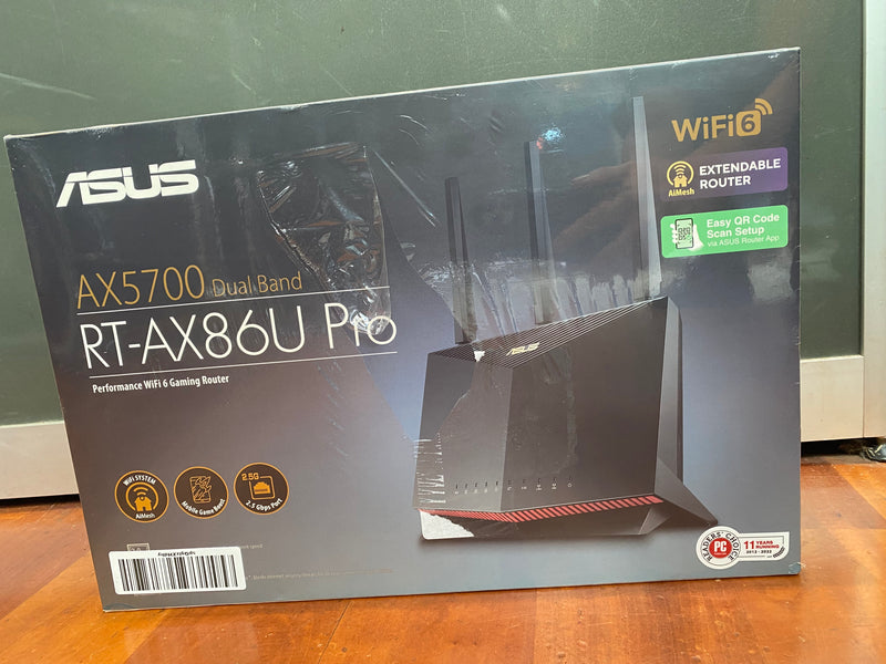 ASUS RT-AX86U Pro (AX5700) Dual Band WiFi 6 Extendable Gaming Router
