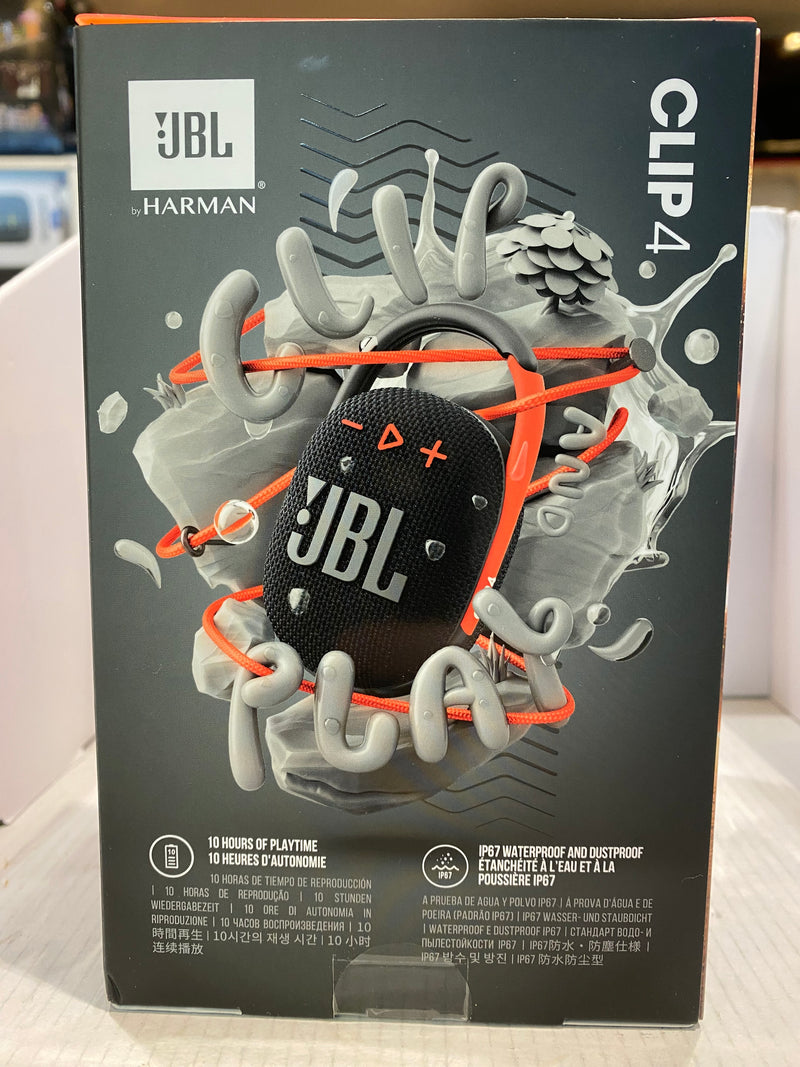 JBL Clip 4 Black/Orange