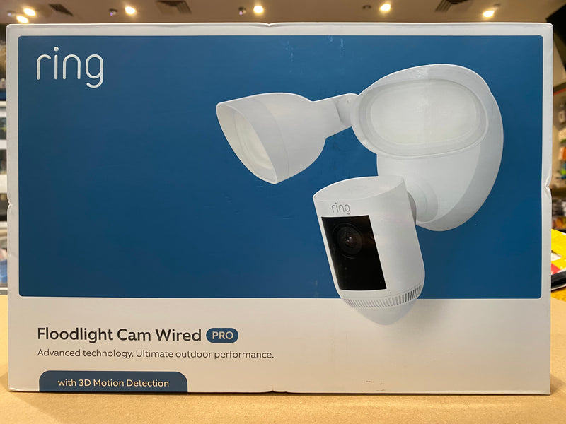 Ring Floodlight Camera Wired Pro Security Camera