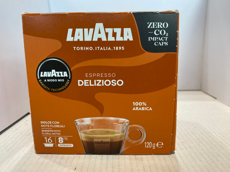 Lavazza A Modo Mio DELIZIOSO 16 X Coffee Capsules