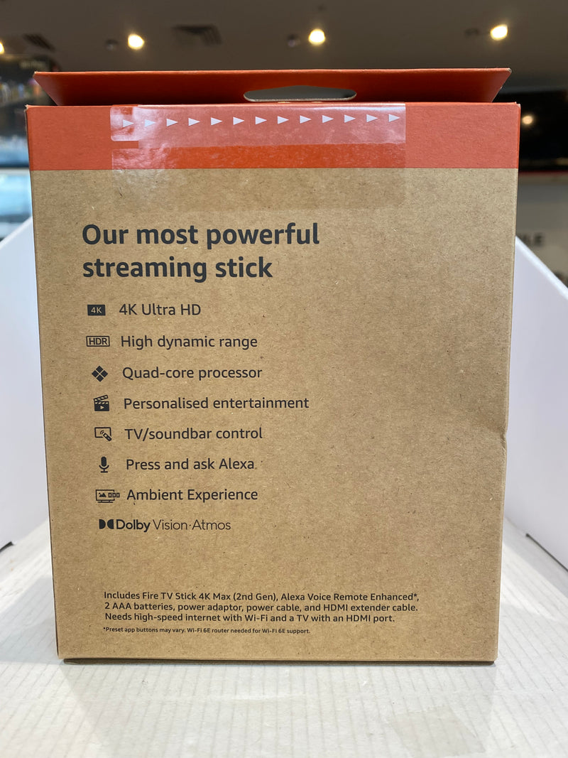 Amazon Fire TV Stick 4K Max (2024) Voice Remote with TV Controls