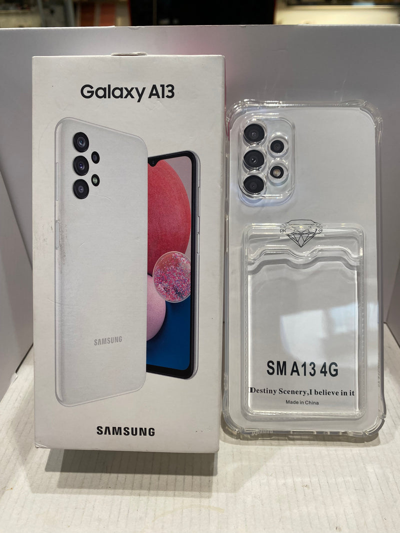 Samsung Galaxy A13 SM-A135F/DS Dual SIM 4GB RAM 128GB  with TPU Case