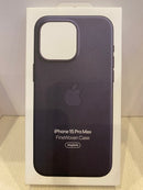 Apple iPhone 15 Pro Max FineWoven Case with MagSafe Genuine - Black