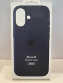 Apple iPhone 16 Silicone Case with MagSafe Genuine - Black