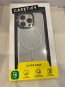 CASETiFY Magsafe iPhone 16 Pro (6.3") Case - Clear
