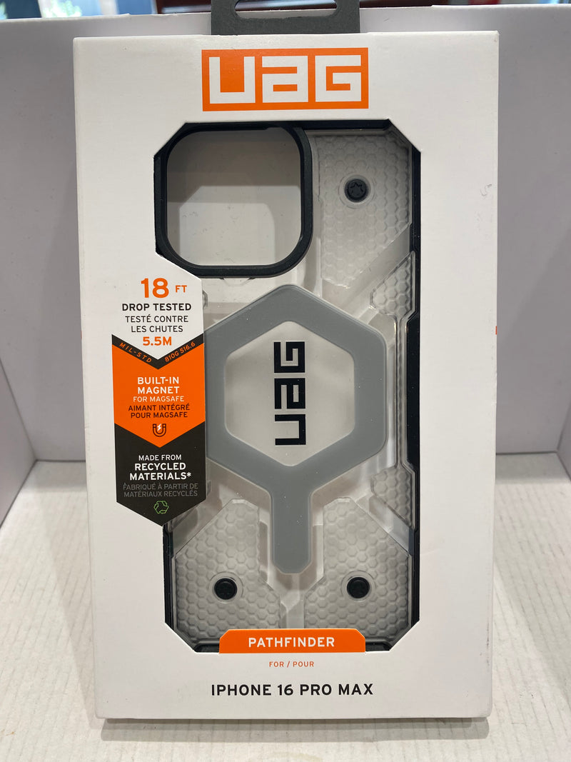 UAG Pathfinder MagSafe Case for iPhone 16 Pro / 16 Pro Max - Ice