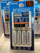 Panasonic Eneloop AAA/AA Smart And Quick Battery Charger with 4 x AA
