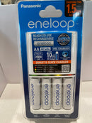 Panasonic Eneloop AAA/AA Smart And Quick Battery Charger with 4 x AA