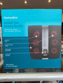 Homedics Triple Action Shiatsu Rotational Foot Massager with Heating Function