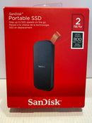 SanDisk Portable SSD 2TB External SSD Hard Drive Black (SDSSDE30-2T00-G26)