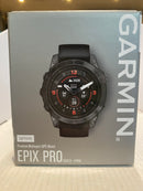 Garmin epix Pro (Gen 2) Sapphire Edition 47mm Carbon Grey DLC Titanium with Black Band