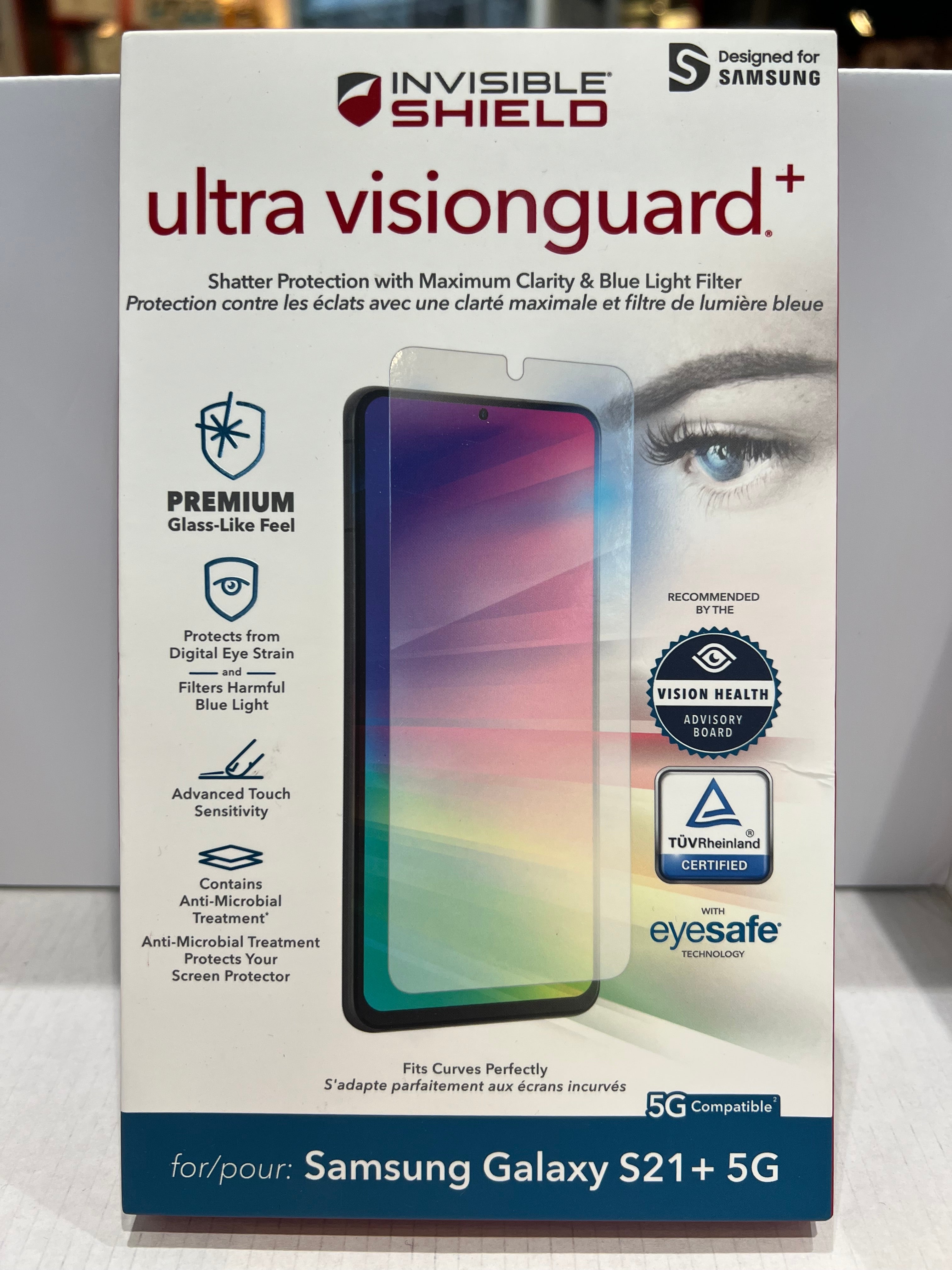 Casemate Samsung Galaxy S21+ 5G Twinkle Ombre Stardust w/Micropel case + Free Screen Protector