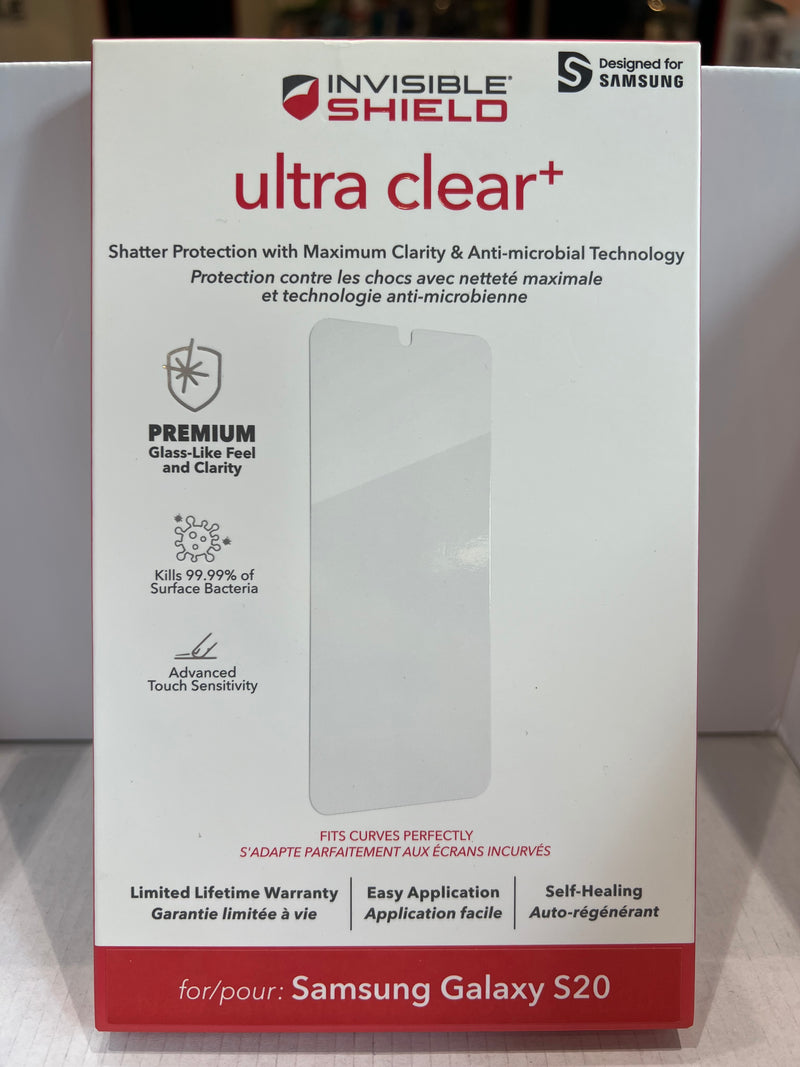 Uniq Samsung Galaxy S20 Ultra Lifepro Tinsel Clear Case + Free Screen Protector
