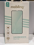 Mobling Apple iPhone 13 mini 2 in 1 Black Wallet Case + Free Screen Protector