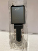 Lisen 69w Car Charger with 2.6ft Retractable Cables