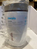 Owala SmoothSip Slider Insulated Stainless Steel Coffee Tumbler 355ml (12oz) Vanilla Bean