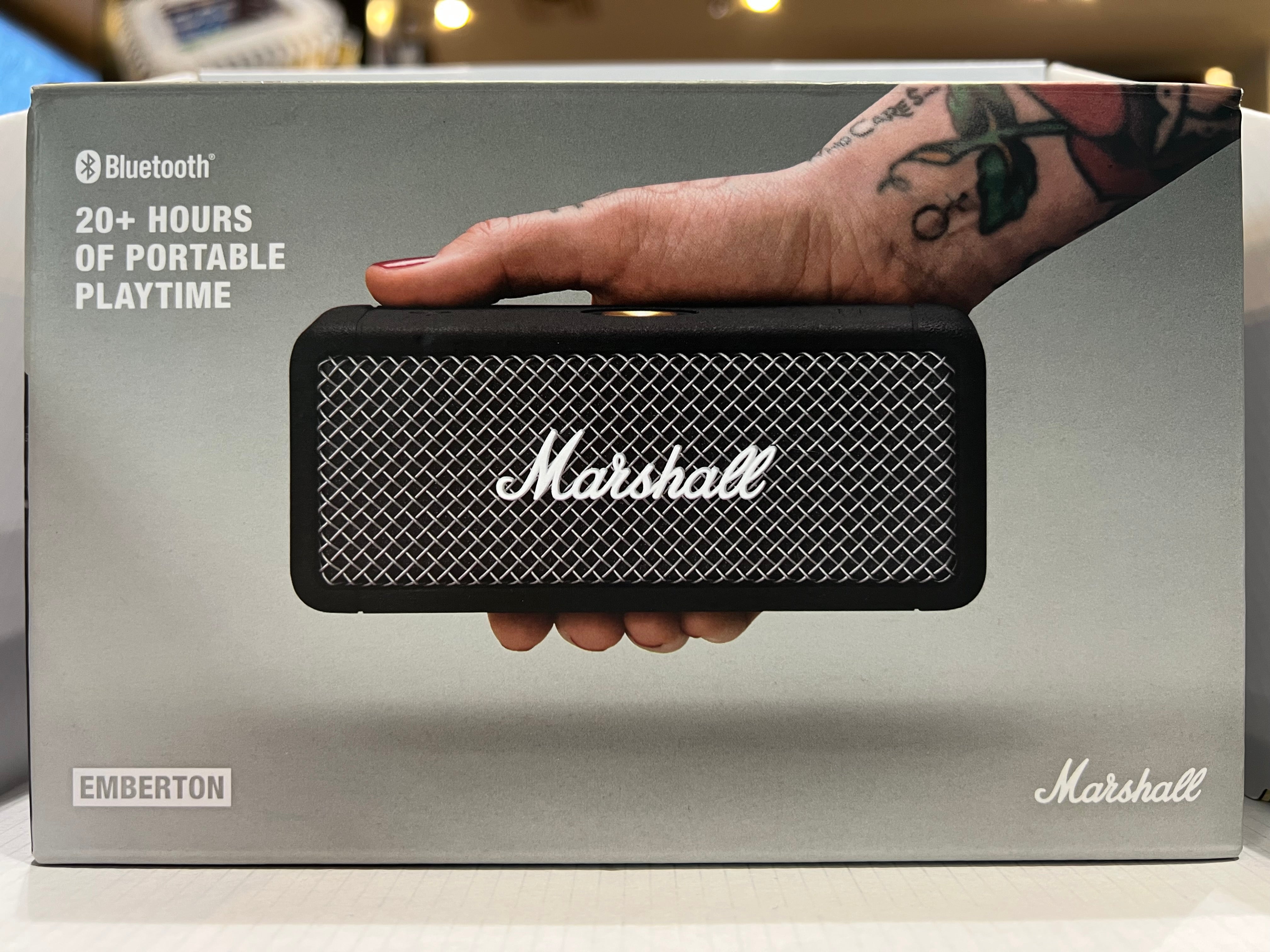 Marshall Emberton Portable Bluetooth Speaker