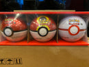 Pokemon TCG Poke Ball Tin 3-Pack Bundle