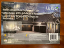 LUTEC Solar Security LED Light Motion Activated