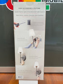 Globe LED Wall Sconce Wireless Light 2 Pack Black Finish
