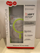 Tech21 Apple  iPhone 17 Pro Max EvoCrystal Magsafe Case - Clear / Green