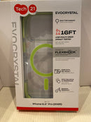 Tech21 Apple  iPhone 17 Pro EvoCrystal Magsafe Case - Clear / Green