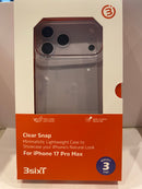 3sixT Clear Snap Case for iPhone 17 Pro Max
