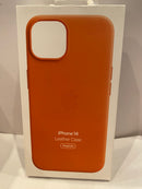 Apple iPhone 14 Leather Genuine Case with MagSafe
