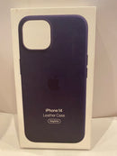 Apple iPhone 14 Leather Genuine Case with MagSafe