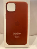 Apple iPhone 14 Plus Leather Genuine Case with MagSafe