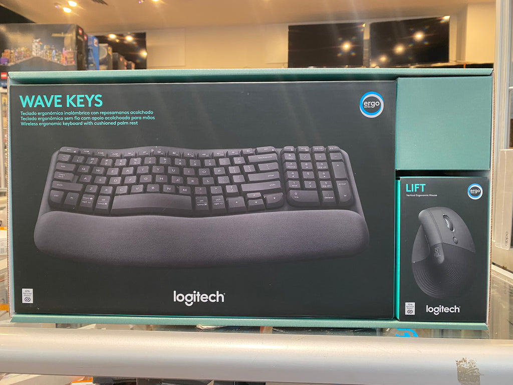 Logitech Wave Keys Wireless Ergonomic keyboard & LIFT Bundle – Cool Mobile
