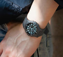 Citizen Q&Q VP84-852 Men's Analog Wristwatch Black/Blue