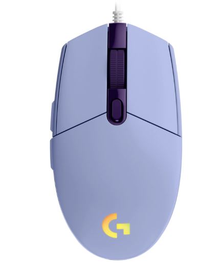 Logitech G203 LIGHTSYNC Optical Gaming Mouse - Lilac