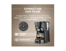 Lavazza A Modo Mio Tiny Coffee Machine Black