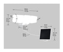 LUTEC Solar Security LED Light Motion Activated