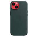 Apple iPhone 14 Leather Case with MagSafe Forest Green Genuine