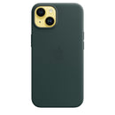 Apple iPhone 14 Leather Case with MagSafe Forest Green Genuine