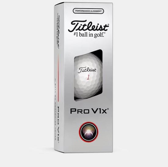TITLEIST 2025 Pro V1x Golf Balls (12-ball pack)