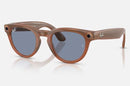 Ray ban Meta HeadLiner (Gen 1) RW4009 Shiny Caramel  Clear/Sapphire Transitions