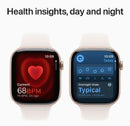 Apple Watch Series 10 GPS + Cellular 42mm Rose Gold / Light Blush Sport Band - S/M