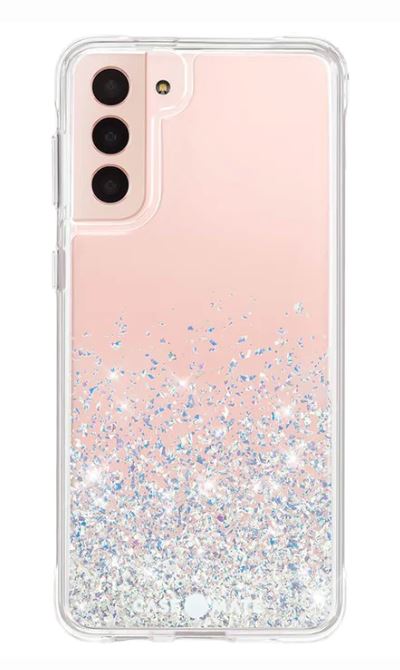 Casemate Samsung Galaxy S21 5G Twinkle Ombre w/Micropel case Yellowing X3