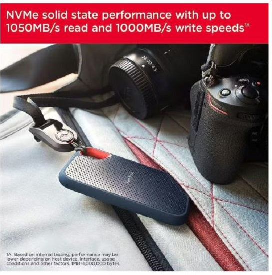 SanDisk Extreme USB 3.2 Portable SSD with USB-C Connector - 2TB (SDSSD ...