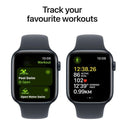 Apple Watch SE 2nd GPS + Cellular 44mm Midnight / Midnight Sport Band - S/M