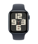Apple Watch SE 2nd GPS + Cellular 44mm Midnight / Midnight Sport Band - S/M