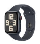 Apple Watch SE 2nd GPS + Cellular 44mm Midnight / Midnight Sport Band - S/M