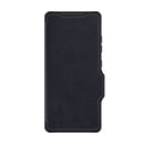 ITSKINS Samsung S21 Ultra 4G/5G Hybrid Folio Leather Protection Book Case Black
