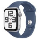 Apple Watch SE 2nd Gen. GPS + Cellular 44mm Silver / Denim M/L
